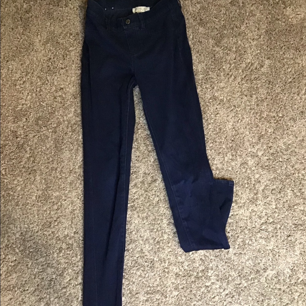 Dark denim jeans